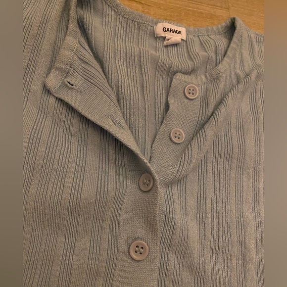 Cropped Button Down Cardigan - Picture 6 of 6